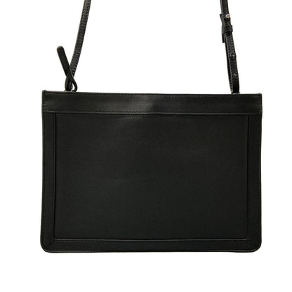 Balenciaga Shoulder Bag Navy Pochette Black Leather — view 3