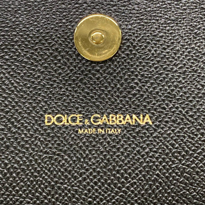 Dolce & Gabbana Wallet Black Ivory Chain Shoulder Bag — view 6