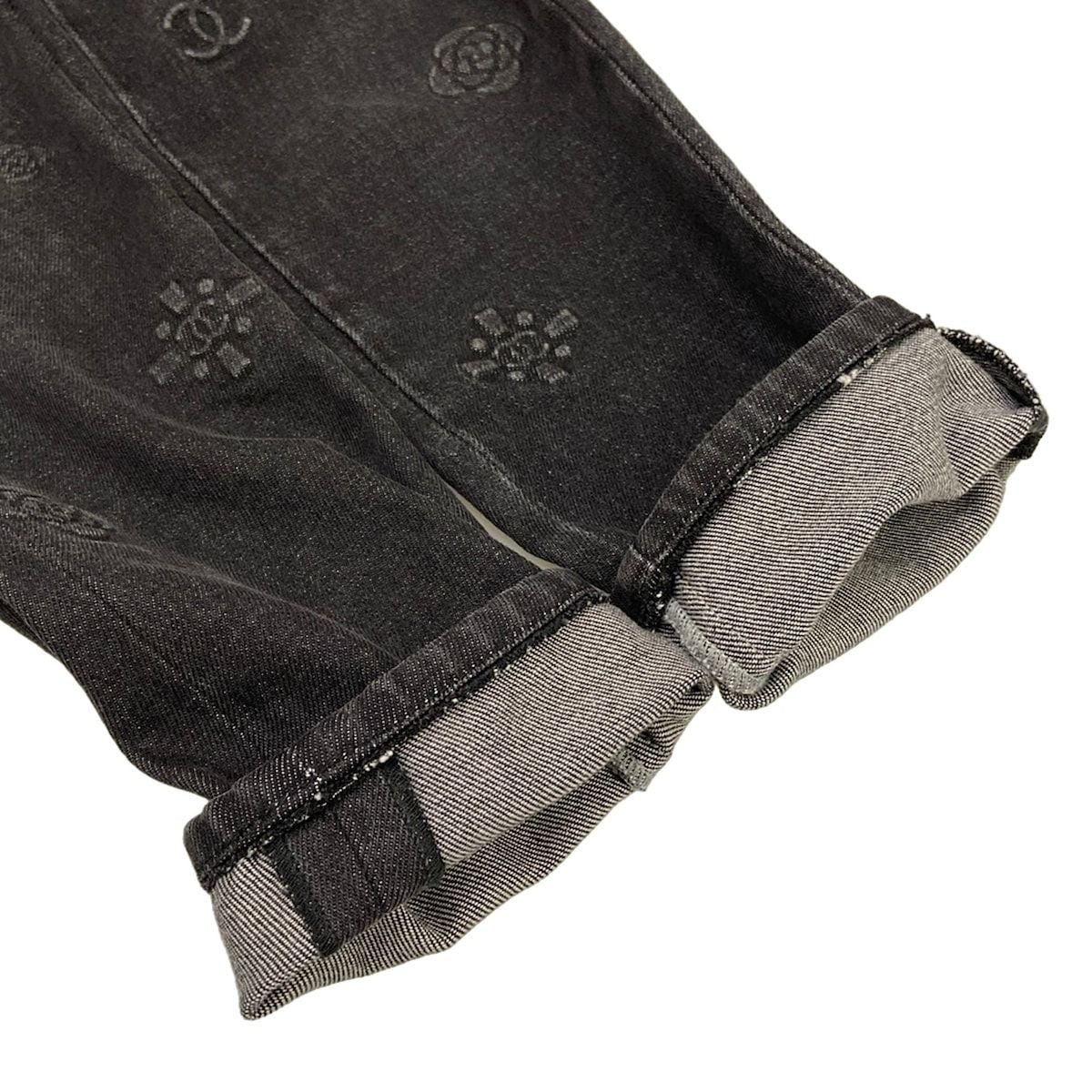 Chanel Jeans S Black Cotton 34 — view 7