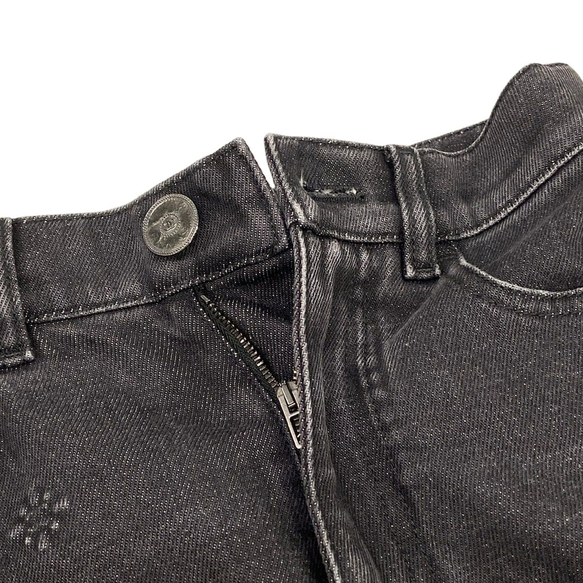 Chanel Jeans S Black Cotton 34 — view 8