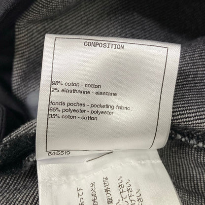 Chanel Jeans S Black Cotton 34 — view 5