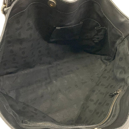 Gucci Tote Bag Icon Bit Guccissima Line Black Leather — view 7