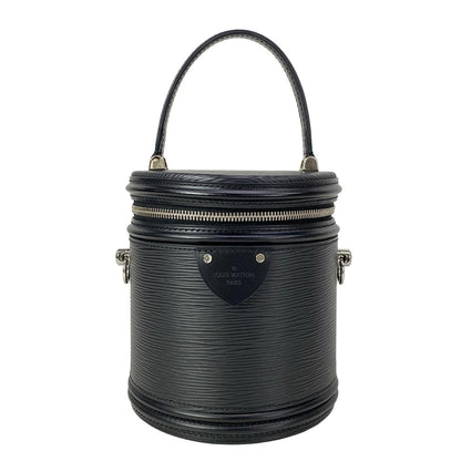 Louis Vuitton Vanity Bag Epi Cannes Noir Leather Cowhide