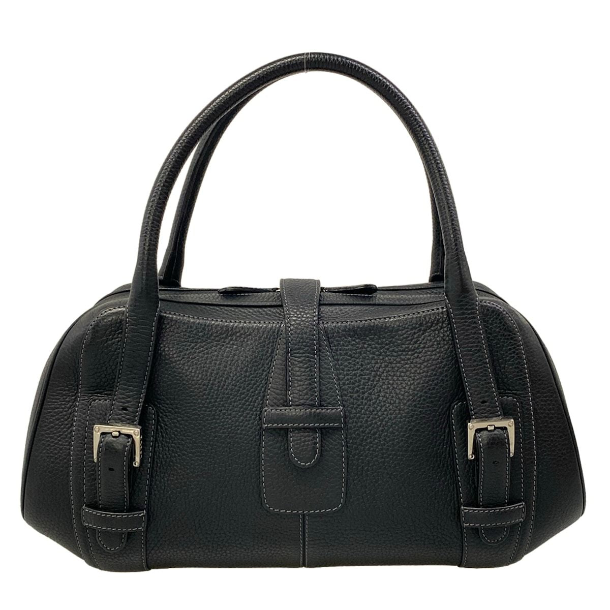 Loewe Handbag Senda Black Leather — view 3