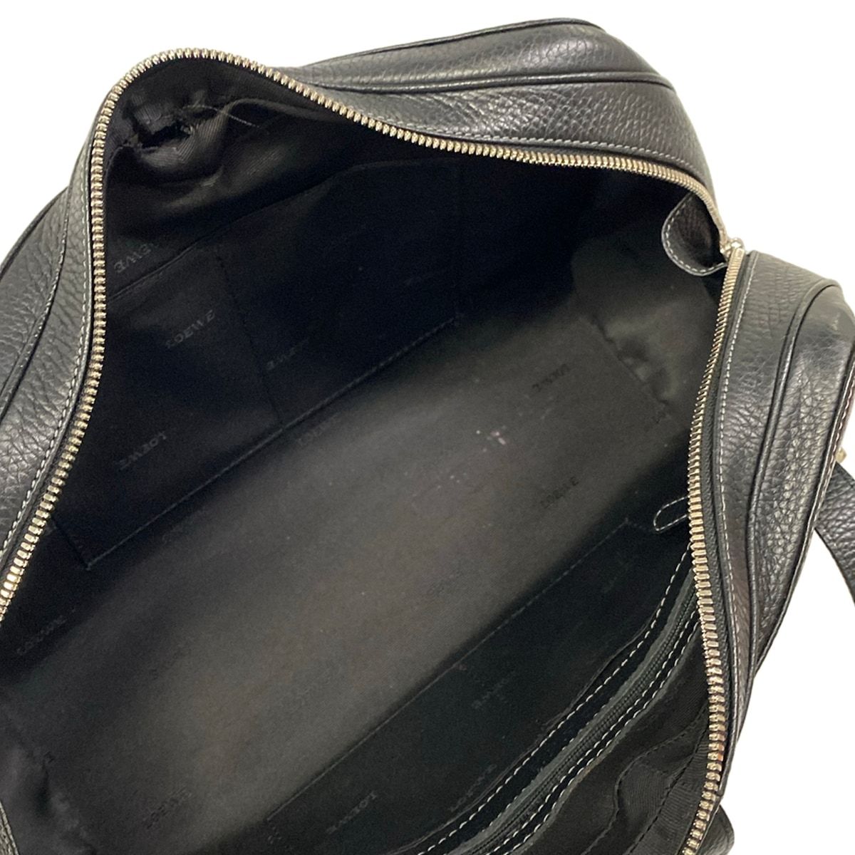 Loewe Handbag Senda Black Leather — view 7