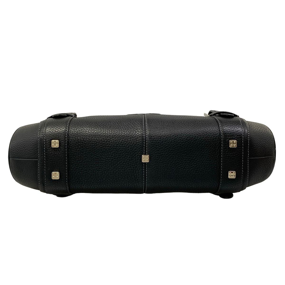 Loewe Handbag Senda Black Leather — view 5