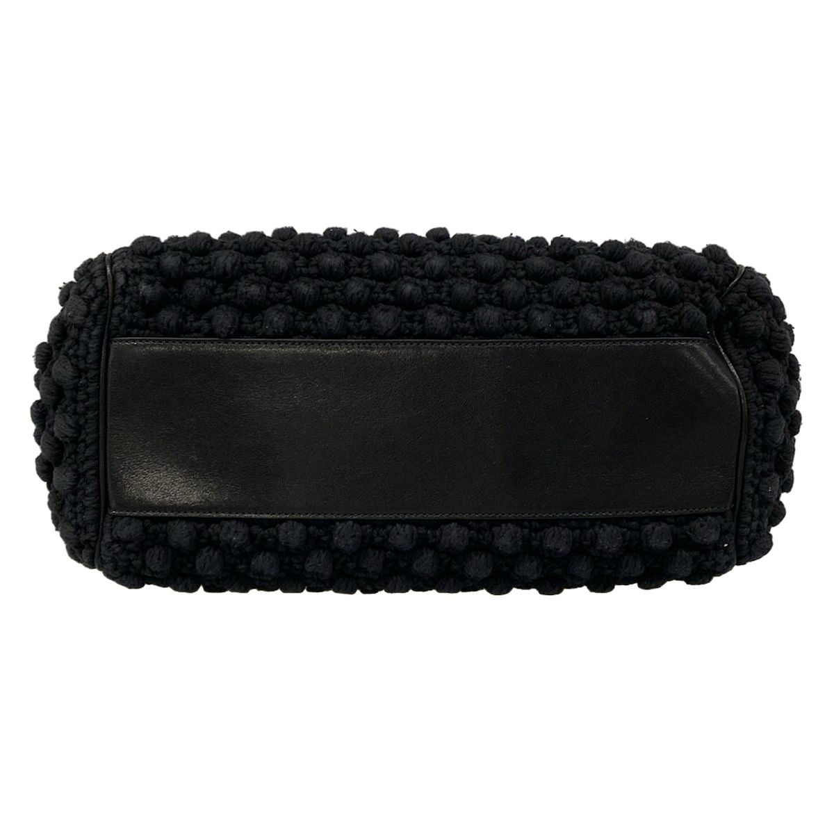 Dolce & Gabbana Handbag Sicily Black Cotton Leather — view 5