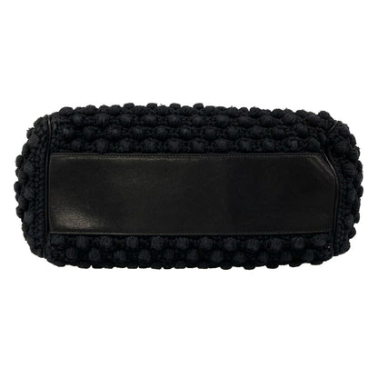 Dolce & Gabbana Handbag Sicily Black Cotton Leather — view 5