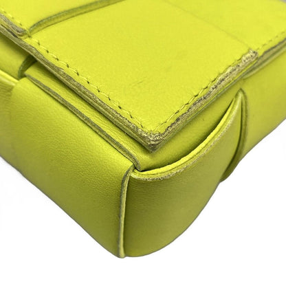 Bottega Veneta Shoulder Bag Cassette Light Green Leather — view 6