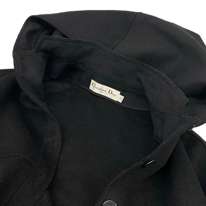 Dior Coat Black Wool Angora 36 — view 8