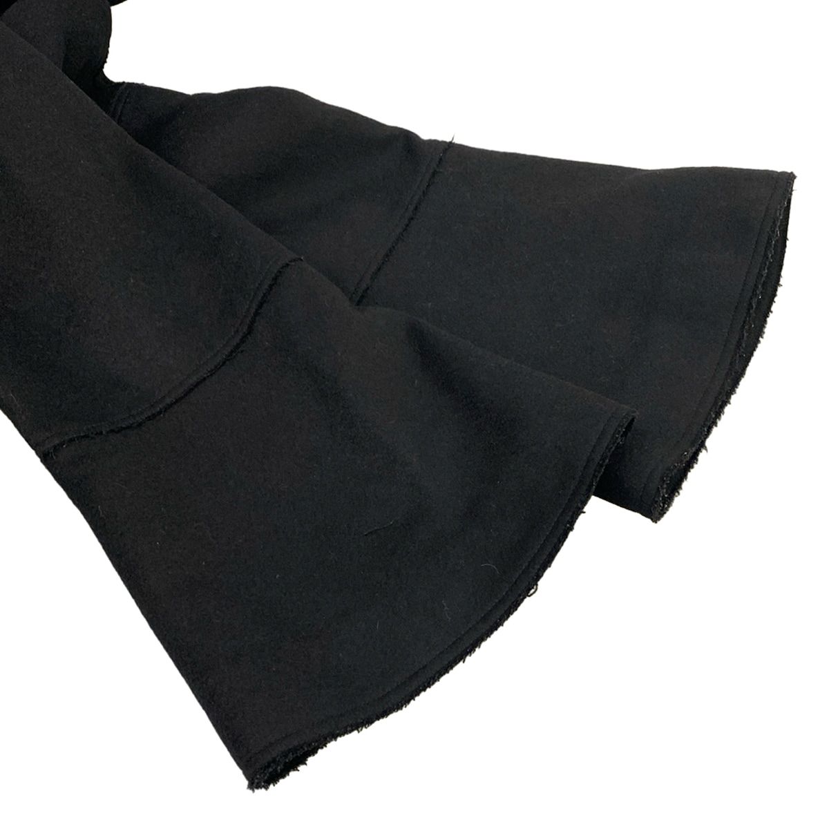 Dior Coat Black Wool Angora 36 — view 6