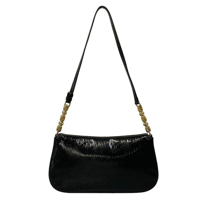 Dior Shoulder Bag Malice Pearl Black Embossed Leather — view 3