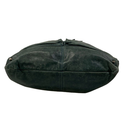 Balenciaga Handbag Dark Green Leather — view 5