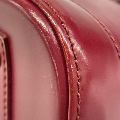 Louis Vuitton Handbag Epi Alma BB Fuchsia Leather — view 6