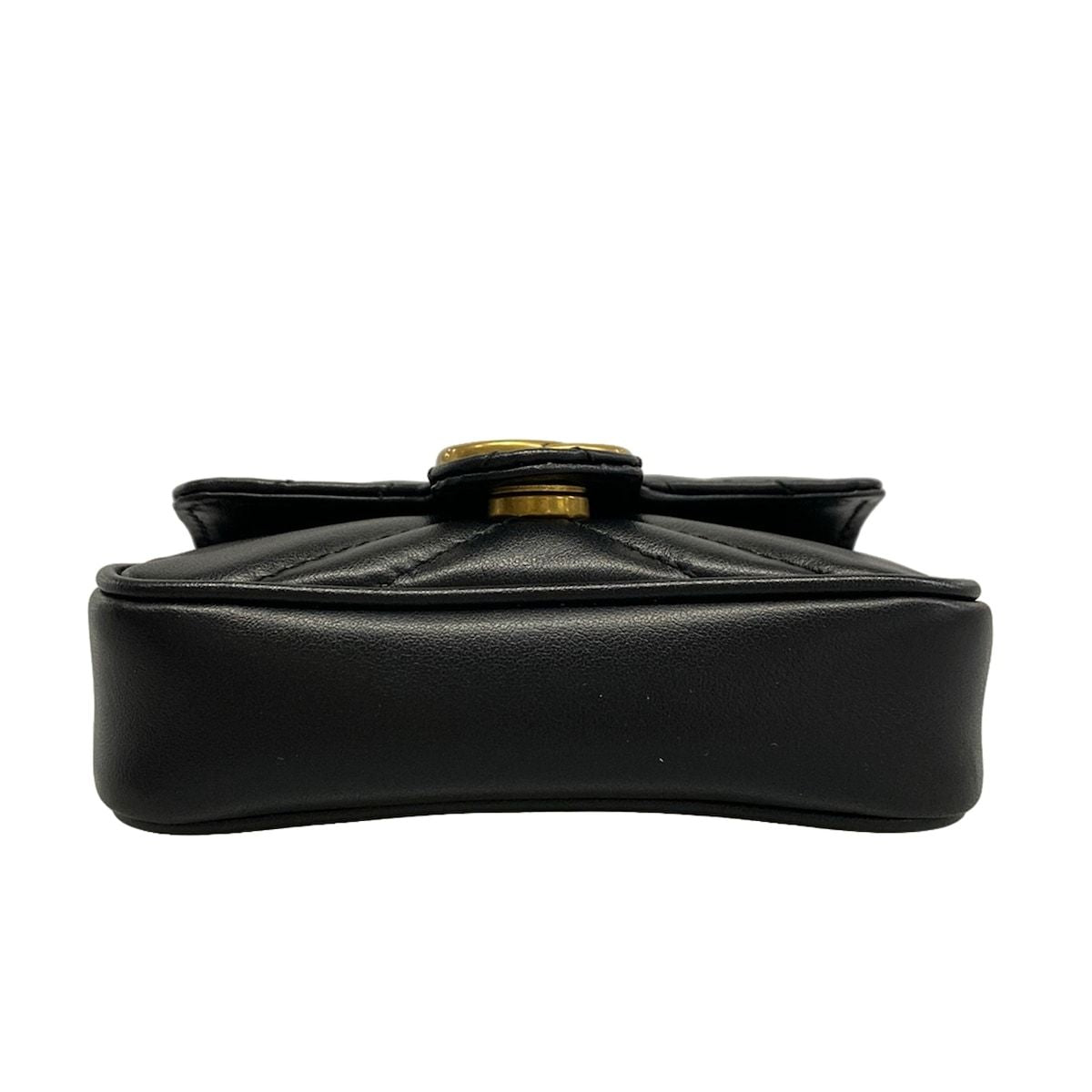 Gucci Handbag GG Marmont Black Leather — view 5