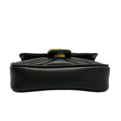 Gucci Handbag GG Marmont Black Leather — view 5