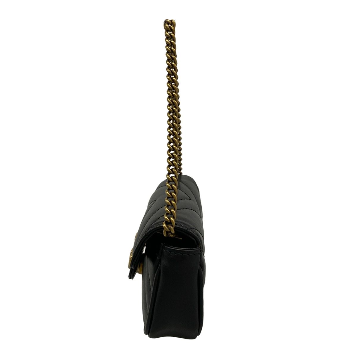 Gucci Handbag GG Marmont Black Leather — view 4