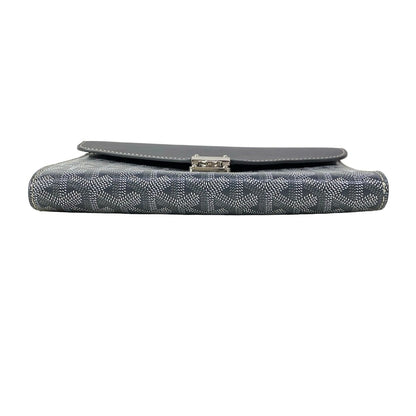 Goyard Shoulder Bag Sheepskin Gray Removable Strap Leather — view 5