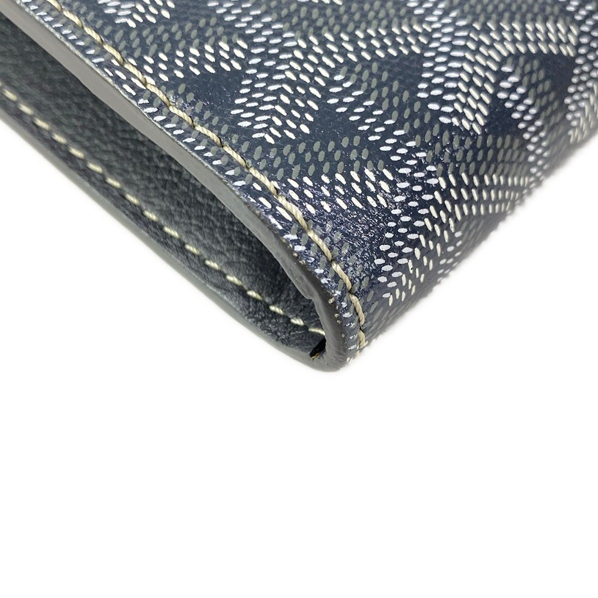 Goyard Shoulder Bag Sheepskin Gray Removable Strap Leather — view 8