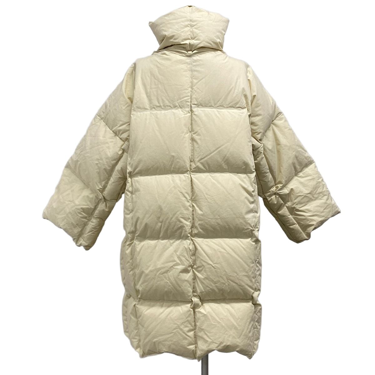 Bottega Veneta Down Coat Ivory Winter Cotton S — view 2