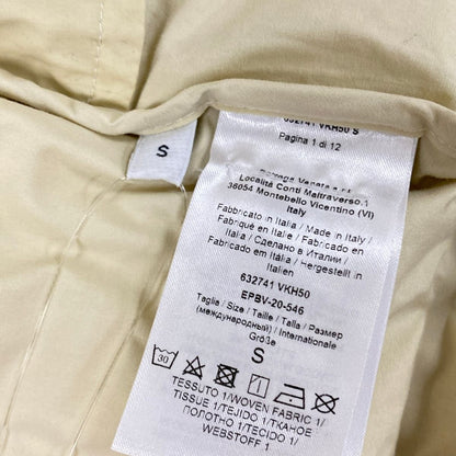 Bottega Veneta Down Coat Ivory Winter Cotton S — view 5