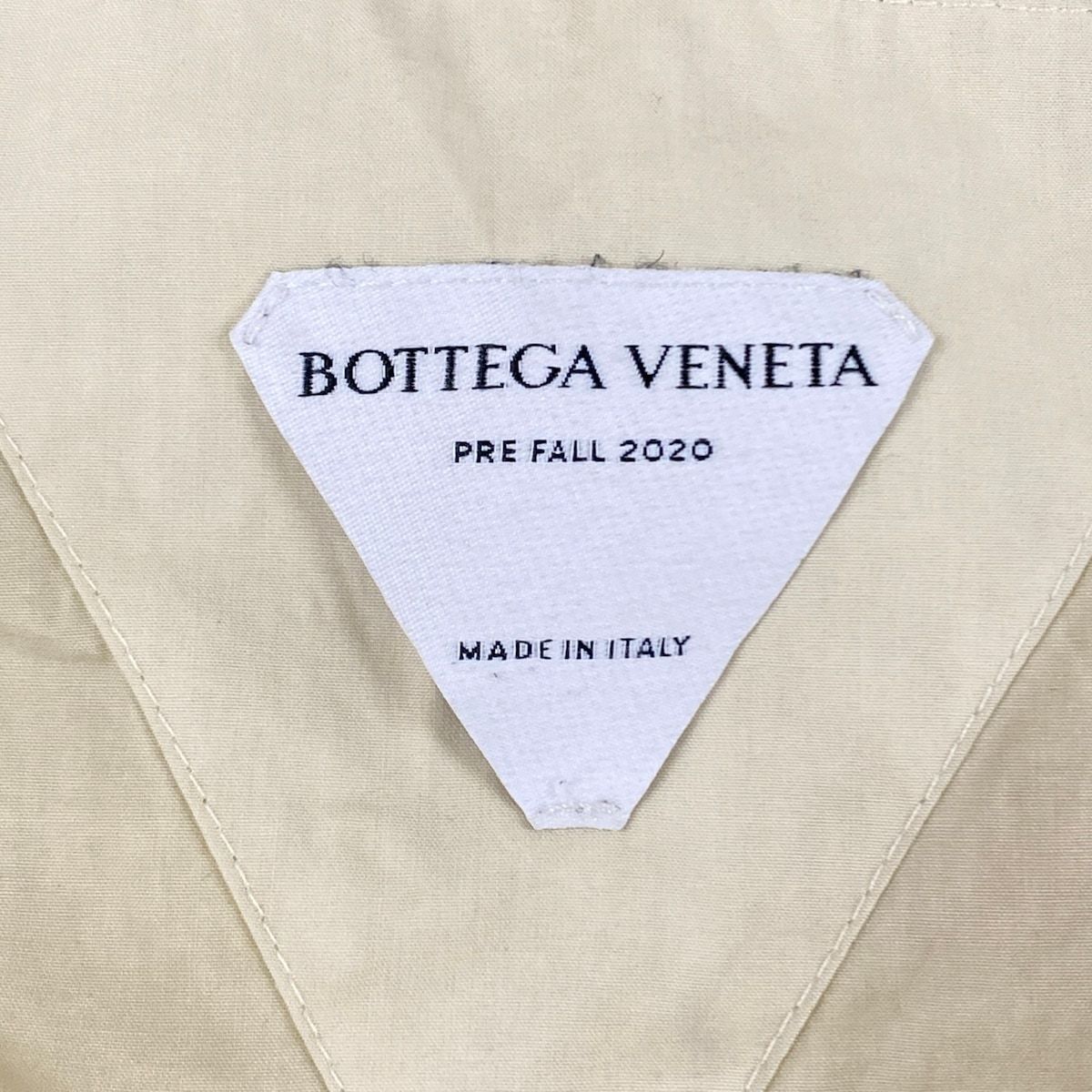 Bottega Veneta Down Coat Ivory Winter Cotton S — view 3