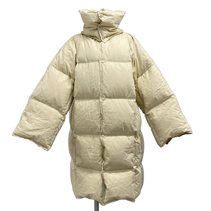 Bottega Veneta Down Coat Ivory Winter Cotton S