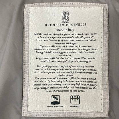 Brunello Cucinelli Down Jacket Ivory XS — view 3