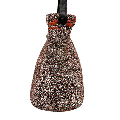 Balenciaga Handbag Zig Zagger White Black Orange Leather — view 4