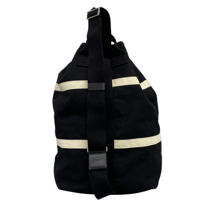 Saint Laurent Paris Shoulder Bag Rive Gauche Black Gold Ivory Leather — view 3