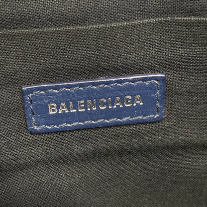 Balenciaga Waist Pouch Classic Neo Rift Navy Leather — view 8