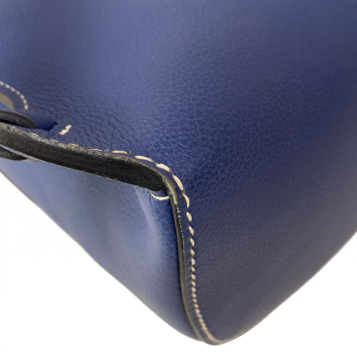 Hermes Backpack a Dos Blue Brighton Silver — view 8