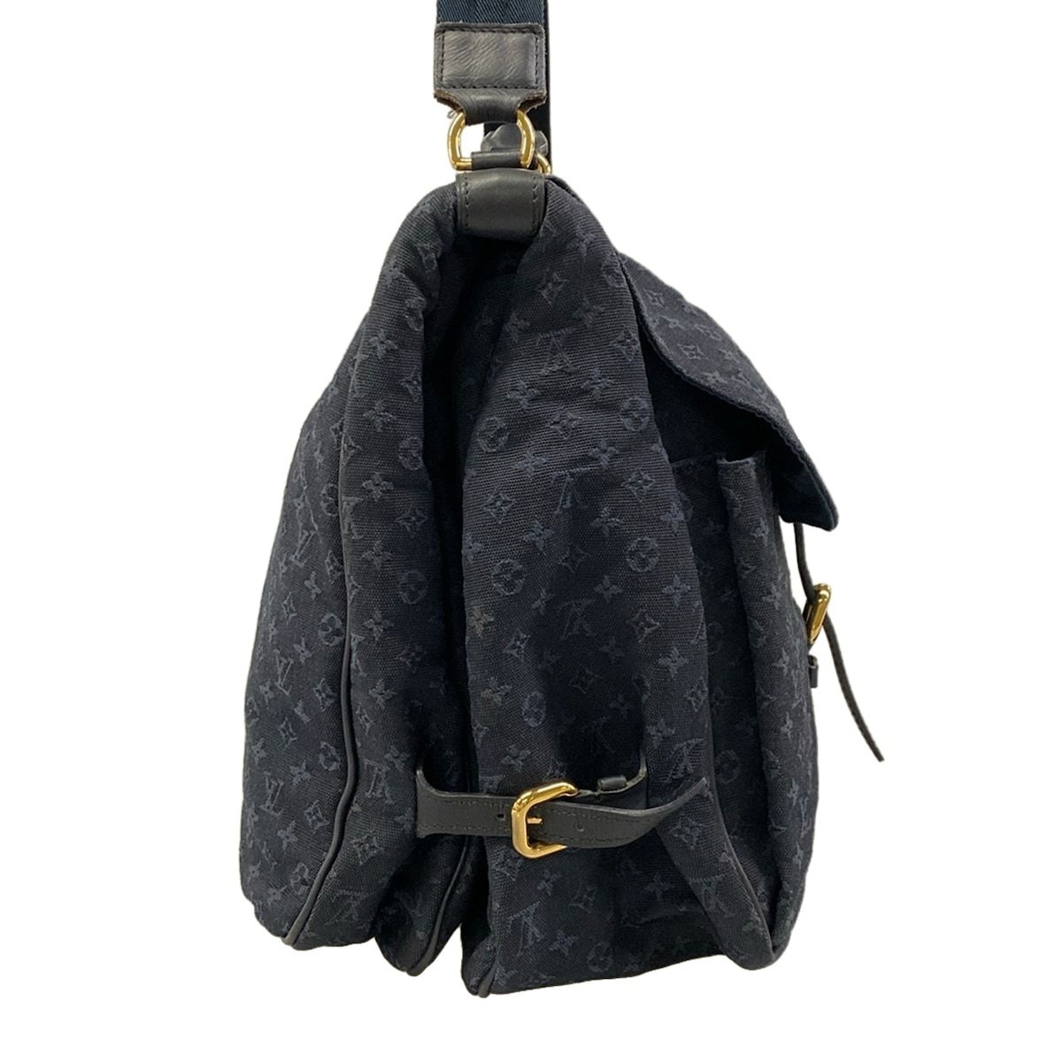 Louis Vuitton Shoulder Bag Monogram Mini Denise Blue — view 2