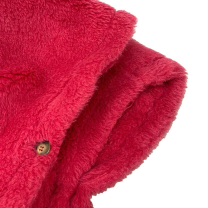 Max Mara Poncho SM Teddy Bear Cape Pink Alpaca — view 5