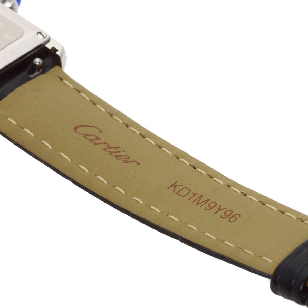 Cartier Tank Must SM Watch SS Leather — view 8