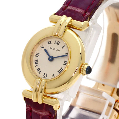 Cartier Must Colisee Watch 18k Yellow Gold Leather — view 3