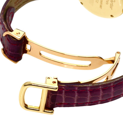 Cartier Must Colisee Watch 18k Yellow Gold Leather — view 8