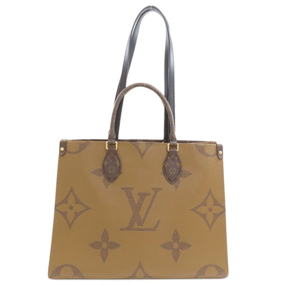 Louis Vuitton On The Go MM Tote Bag Monogram Reverse — view 2