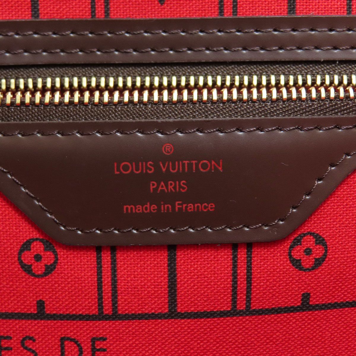 Louis Vuitton Neverfull MM Tote Bag Damier Canvas — view 6