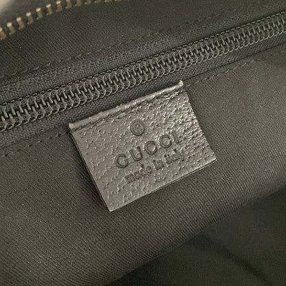 Gucci Shoulder Bag GG Pattern Sherry Black Green Red Leather — view 8