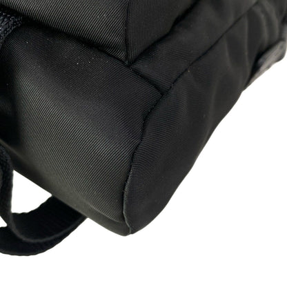 Prada Shoulder Bag Black Navy Multi Leather — view 6