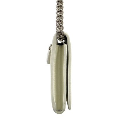 Balenciaga Shoulder Bag Everyday White Pink Smartphone Pochette Chain Leather — view 2