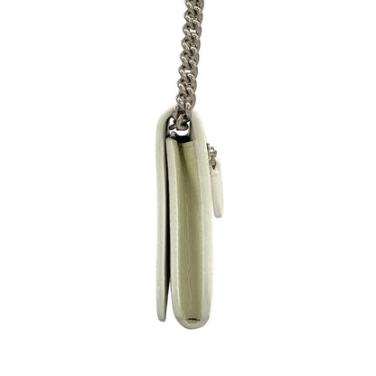 Balenciaga Shoulder Bag Everyday White Pink Smartphone Pochette Chain Leather — view 4