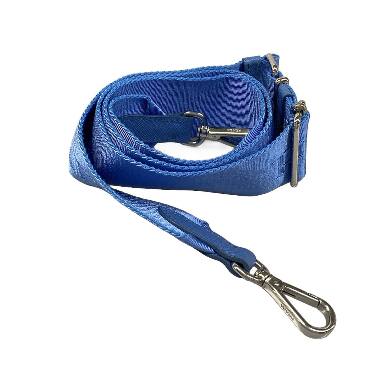 Prada Shoulder Bag Blue Chain — view 8