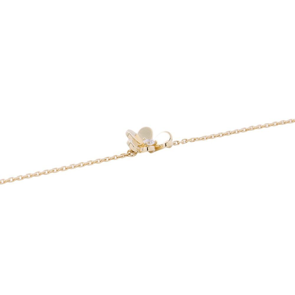 Van Cleef & Arpels Bracelet Frivole Mini Model Diamond 18k Yellow Gold — view 2