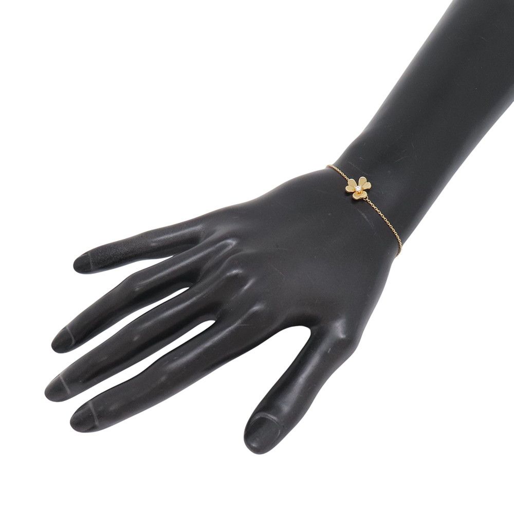 Van Cleef & Arpels Bracelet Frivole Mini Model Diamond 18k Yellow Gold — view 3