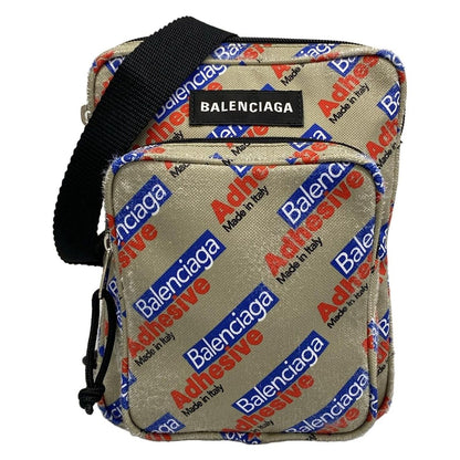 Balenciaga Shoulder Bag Explorer Gray Blue