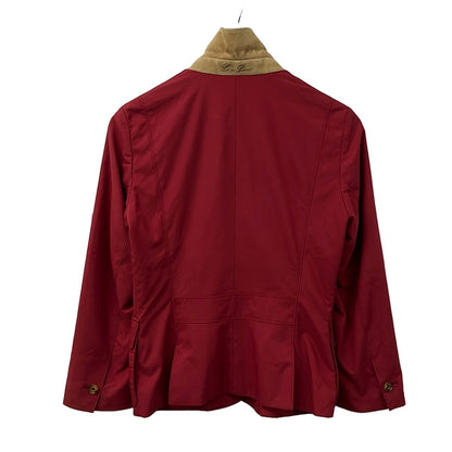 Loro Piana Jacket M Red Long Sleeve Fall Spring 40 — view 2