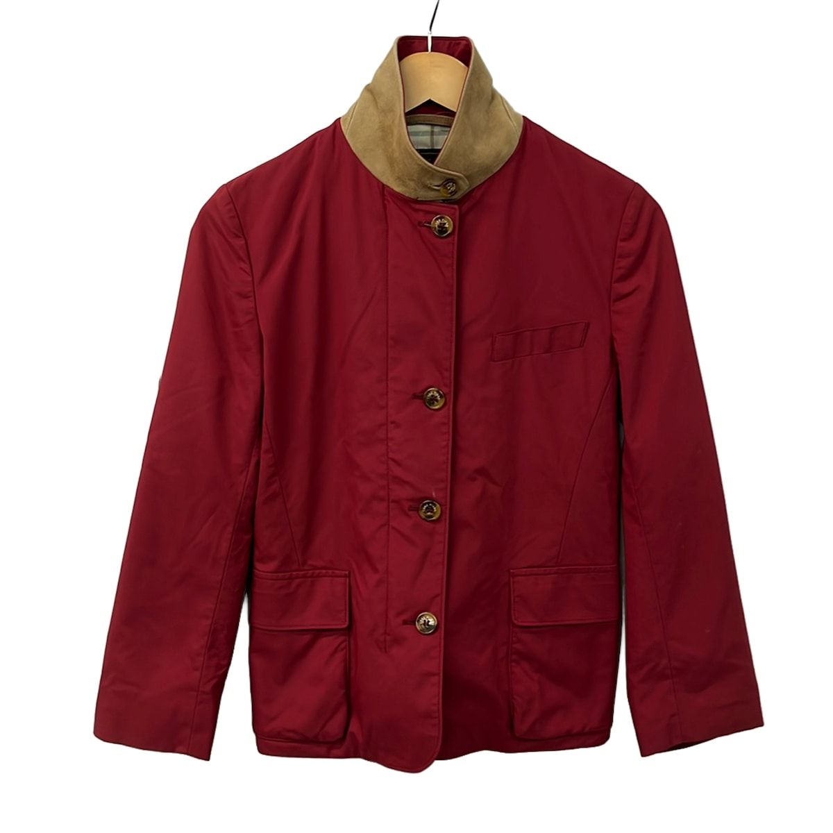 Loro Piana Jacket M Red Long Sleeve Fall Spring 40