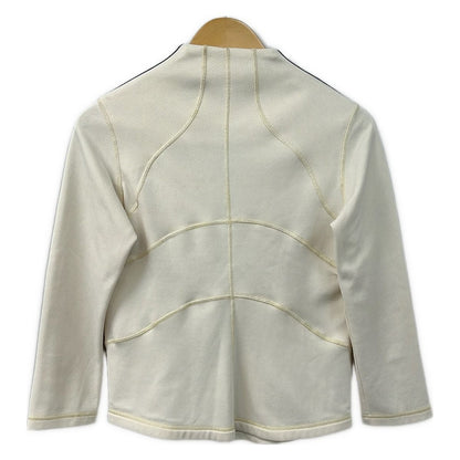 Chanel Jersey M Sport Line Ivory Black IDENTIFICATION T-Shirt 40 — view 2
